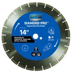 Century Drill & Tool 75486 Diamond Pro Segmented Rim Saw Blade 14 In. DIA.X1. Fixed Price $122.28.