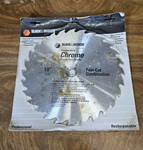 Black & Decker 73-261 Contractor's 10" Chrome Plated Saw Blade Fast Cut Combo. Fixed Price $18.00.