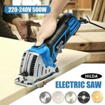 Hilda JD3522C 500W 220V-240V Electric Mini Circular Power Saws Hand Woodwork. Fixed Price $169.99.