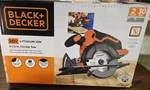 Black+decker 20V 5-1/2 In. Cordless Circular Saw BDCCS20 Tool Only. Fixed Price $74.99.