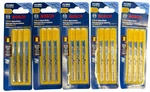 25 Pack Bosch 3-1/8" U-shank (high Speed Steel) Jig Saw Blade 11/14 Tpi U118B3. Fixed Price $54.99.