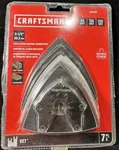 = Craftsman 3-1/2" Oscillating Sanding Assortment 7PC 80 120 220 GRIT.CMAO200. Fixed Price $13.50.