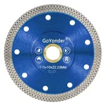 Goyonder Inch Tile Blade, Super Thin Diamond Saw 4.5"(115MM)-BLUE,. Fixed Price $12.61.
