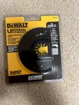 Dewalt DWA4220 Oscillating Grout Blade 1PC 3 5/8. Fixed Price $15.00.