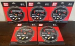 (5X) Lot Grip Rite 7.25" Fiber Cement Saw Blade: 1/4" Inch Carbide Tip 6 Tooth. Fixed Price $54.95.