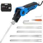 250W Ac Rotatable Electric Hot Knife, 6 Blades Foam Cutter Cutting Tool Kit, .... Fixed Price $115.47.