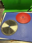 2-12 Miter Saw Blades 42 Tooth Diablo, 60 Hitachi Carbide Tip. Fixed Price $35.00.