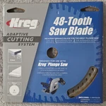 Kreg Adaptive Cutting System 48 Tooth Saw Blade For The Plunge. Fixed Price $40.00.
