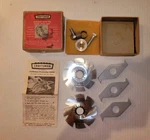 Vintage Craftsman Kromedge Dado Blade Set For Power Hand Saws No. 9-3268. Fixed Price $24.00.