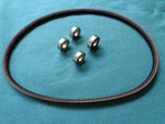 Rebuild Kit Bearings + Quality V Belt For Sears Craftsman 315.228310 Table Saw. Fixed Price $27.95.