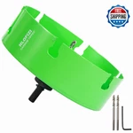 Hlofizi 8-1/4" Carbide Tipped Hole Saw 8.25" Multi-material Cutter Wood Drywall. Fixed Price $67.73.