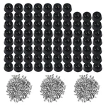120 Pieces Soft Cutting Board Rubber Feet With 304 Stainless Steel Screws, 0..... Fixed Price $25.00.