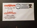 Battleship Uss Kansas BB-21 Naval Cover 2008 Great White Fleet 1908 Cachet. Fixed Price $9.99.