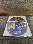 Virginia Abrasives 425-08088 20" X .140" 1" Wet/dry General Purpose Concrete. Fixed Price $331.64.