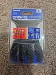 Dremel MM494BU Multi-max Pipe & 2X4 Bi-metal Oscillating Saw Blades 3 Pack. Fixed Price $17.99.