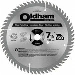 *new* Oldham B725-4760-10CIRCULAR Saw Blade, 7-1/4 In Diameter. Fixed Price $24.95.