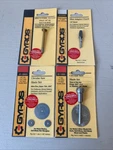 Gyros Keyless Mini Adaptor Chuck 1/8 Saw Blade & Cutter Set Lot Of 4 - Dremel. Fixed Price $22.99.