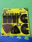 New Ryobi Piece Oscillating Multi-tool Blade Set A242201 Universal Fit. Fixed Price $44.97.