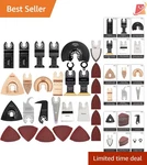 118PCS Oscillating Blades Kit Multitool Saw Accessories For Home .... Fixed Price $46.97.