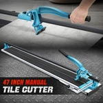 For Porcelain Ceramic 48" Manual Tile Cutter Cutting Machine Tool W/ Wheels. Fixed Price $103.99.