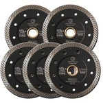 4.5 Inch Diamond Tile - 5PC Super Thin Saw Blades For Cutting Porc.... Fixed Price $45.16.