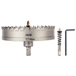 Cenyb 5-3/4" Tungsten Carbide Tipped Hole Saw 2PCS Titanium Pilot Bits Hard Meta. Fixed Price $82.16.