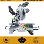 Genesis Amp In Compound Miter Saw With Laser Guide & 24T Blade GMS1015LC. Fixed Price $193.99.