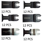 72 Pc Set Universal Oscillating Multi Tool Saw Blade Bi Metal Wood Cutter. Fixed Price $75.99.