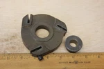 Vintage Dewalt Radial Arm Saw Cutter Holder 4 Diameter 1/8 0.625 Arbor. Fixed Price $45.00.