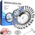 Czs 8" Wired Trimmer Blade Head Steel Cutter Brush Weed Eater Adapter. Fixed Price $34.99.