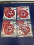 Lot Of 4 DIABLO-D053850NMX 5-3/8IN. 50-TOOTH Circular Saw Blade For Aluminum. Fixed Price $129.99.
