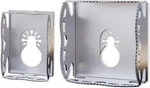 Gstk 2-PIECE Stainless Steel Square And Rectangle 3/4" X Cutout Slot Cutter. Fixed Price $36.44.