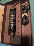 Vintage 1930'S Chicago Wheel & Mfg Co Handee Rotary Tool W/ Case Tested. Fixed Price $28.88.