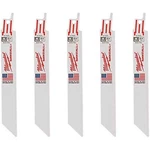 Milwaukee 6" 24 Tpi Sawzall Blade (5 Pack). Fixed Price $19.95.
