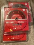 (new) Grip Rite GRSDB45I 4.5" Industrial Saw Blade Qty (3). Fixed Price $14.99.