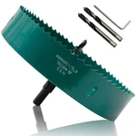 Qjaiune 165MM/6.5" Hole Saw Bi-metal 6-1/2" 165MM, With Arbor. Fixed Price $23.89.