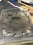 Vermont American 6" Stack Dado Set #26741 Fits 8", 9", 10" Radial Table Saw.. Fixed Price $17.50.