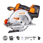 Vevor Cordless Circular Saw Electric Kit With Battery 6-1/2 Inch. Fixed Price $95.99.