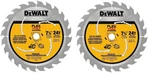 New Dewalt DWAFV3724 7-1/4" X Thin Kerf Carbide Saw Blades 5/8" Arbor. Fixed Price $21.00.