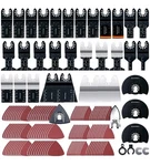Connoo 158 Pack Oscillating Saw Blades, Tool 96PCS, Black. Fixed Price $29.99.