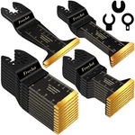 24PCS Bi-metal Titanium Oscillating Blades Multi-tool Cutting N.... Fixed Price $55.80.