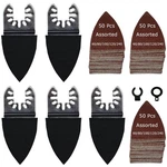 Xxgo 155 Pcs Finger Oscillating Multi Tool Sanding Pads Accessories Kits Incl.... Fixed Price $24.49.