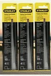 3 Packs Stanley 15-061 Strong Flexible Coping Saw Blades. Fixed Price $10.99.