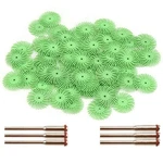 Kuofuco 30PCS 1 Inch Bristle Disc Kit With 3PCS 2.35MM / 3MM Shank Mandrels F.... Fixed Price $21.89.