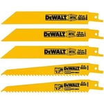 Dewalt DW4857 Reciprocating Saw Blades, Metal/woodcutting, 5-PIECE Set (). Fixed Price $26.19.