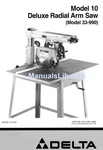 Delta 33-990 Model 10 Deluxe Radial Arm Saw Pickup In Cedar Park, Tx. Fixed Price $495.00.