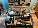 Hitachi 18V Hxp Cordless Drill Kit 2 Batteries Charger Hard Case Tested DS-18DL. Fixed Price $29.99.