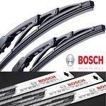 Bosch Wiper Blades Steel Tech Size 22 & 21 Front Left And Right Set Heavy Duty. Fixed Price $24.75.