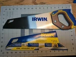 Irwin Marathon Protouch 15" Fine Cut Handsaw. Fixed Price $28.00.
