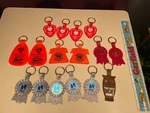 Lot Vintage Fob Nbc News Nos Plastic Delta Lines 1970S 80S. Fixed Price $19.99.